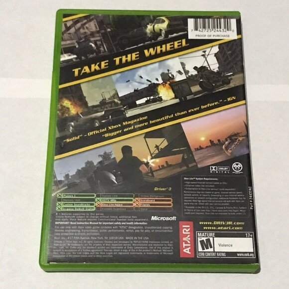 Xbox Driver 3 CIB - Picture 2 of 3